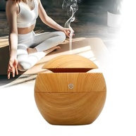 Umidificador de Ar Ultrassônico com Difusor de Aromas LED 7 Cores - Design em Madeira para Ambientes Relaxantes - imagem 3