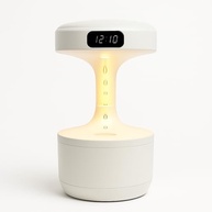 Umidificador de Ar com Efeito Antigravidade e Difusor de Aromas | LED Ambiente e Relógio Digital - imagem 2