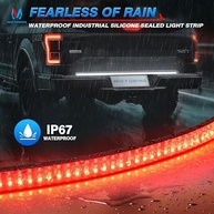 Faixa de LED Traseira MICTUNING 122cm: Segurança e Estilo para seu Caminhão com 360 LEDs e 5 Funções - imagem 4