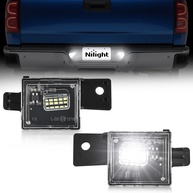 Luzes de Placa LED Nilight 6000K Branco para Chevy Silverado/Sierra 1500 (2015-2023) e Colorado/Canyon (2015-2022) - Par - imagem 1