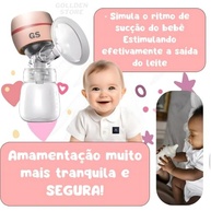 Bomba de Tirar Leite Elétrica Portátil com 9 Níveis de Sucção e Modos de Massagem - imagem 3