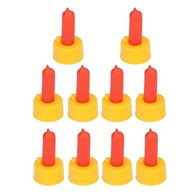 AYNEFY Mamilo para Bebida de Leite de Cordeiro - 10 Bicos Vermelhos para Amamentação de Ovelhas e Cabras - imagem 2