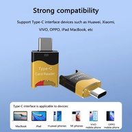 Leitor de Cartão Micro SD USB-C Rápido - imagem 3