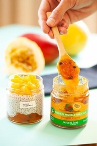 GELÉIA DE MANGA E MARACUJÁ 100% FRUTA PURO & LEVE - 230G - imagem 1