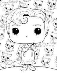 Livro de Colorir Funko Pop! Harry Potter: Liberte Sua Criatividade Mágica - imagem 4