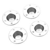 Hub de Roda Domary em Liga de Alumínio: Proteção e Estilo para seu SCX6 JLU (Prata) - imagem 2