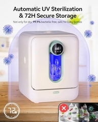 IAGREEA Lavadora de Mamadeiras 4 em 1 – Limpeza, Esterilização e Secagem Automática - imagem 5