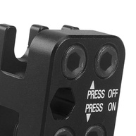 predolo Ferramenta de prensa de corrente Master Link ATV Ferramenta de prensa de corrente antiferrugem leve anodizada 08-0675O para montagem para 520 525 530 - imagem 5
