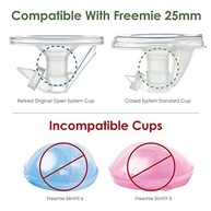 Inserções de Flange Maymom 19mm Longo Plus - Compatibilidade Total com Freemie, Medela, Spectra e Mais - imagem 5