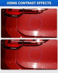 Tinta de Retoque Vermelha Tornado LY3D/G2 - Compatível com Volkswagen - Reparo de Arranhões Fácil e Profissional - imagem 4