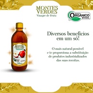 Vinagre Orgânico de Maçã 530ml - Montes Verdes - imagem 4