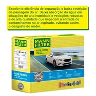 Kit Completo de Filtros Mann-Filter SP11064-4 para VW Polo e Virtus: Ar, Óleo, Combustível e Cabine - imagem 3
