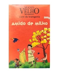Amido de Milho Não Transgênico Mano Velho 200g - imagem 2