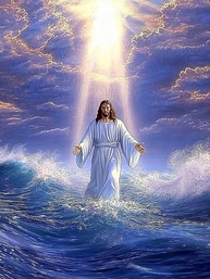 Kit de Pintura de Diamante 5D Jesus no Mar - MaiYiYi Sea Jesus - Pintura por Números com Diamantes Redondos para Adultos e Crianças - imagem 2