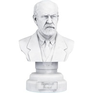 Busto de Sigmund Freud em Mármore - Estátua de Decoração para Estudantes e Profissionais da Psicanálise - imagem 2