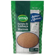 Farinha de Linhaça, Marrom, Vitao, 200 g - imagem 1
