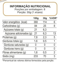 Flocos de milho com açúcar mascavo Leve Croc 250g - imagem 2
