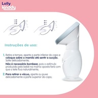 Lolly Coletor de Leite Materno 100% Silicone Transparente - Seguro, Confortável e Eficiente - imagem 5