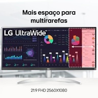 Monitor LG UltraWide™ - Tela IPS de 29", 21:9, USB-C, 7Wx2 MaxxAudio®, sRGB 99%, 100Hz - 29WQ600B - imagem 3