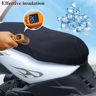 Capa de Assento de Moto/Scooter Favo de Mel Respirável 75x55cm - Conforto e Frescor - imagem 5