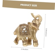 Estátua de Elefante em Resina - Decoração de Mesa com Simbolismo de Sorte e Arte - imagem 4