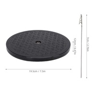Sanpyl Plataforma Giratória 360° para Pintura de Modelos - 7.5" com Clipe de Metal - imagem 3