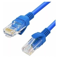 Cabo de rede 20 metros RJ45 Montado azul Cat5e - imagem 4