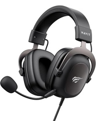 Havit Headphone Fone de Ouvido H2002d, Gamer, com Microfone, Falante 53mm, Plug 3, 5mm: compatível com XBOX ONE e PS4, HAVIT, HV-H2002d - imagem 1