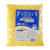 Kit 6X: Flocos de Milho Natural Mano Velho 500g - imagem 1