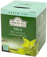 Ahmad Tea London Chá Verde Mint Mystique 10 Unidades De 20G - imagem 3