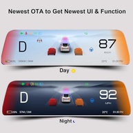 Display de Alerta Inteligente para Tesla Model Y Juniper & Model 3 Highland: Segurança e Tecnologia na Sua Tela de 9.7" - imagem 4