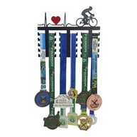 Quadro Expositor de Medalhas para Ciclistas - Porta Medalhas MDF com Design Moderno para 30 Peças - imagem 2