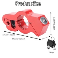 Trava de Acelerador Antifurto para Moto e Bicicleta (Vermelha) - Segurança Reforçada - imagem 3