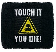Meia de Cobertura "Touch It You Die" para Reservatório de Freio de Moto - Estilo e Proteção - imagem 2