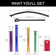 Ferramenta Essencial para Troca de Pneus de Moto: Compatível com Eixos 15-25mm - imagem 5