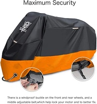 Capa de Moto XYZCTEM: Proteção Total Impermeável 4 Estações para Motos de até 116" (Touring, Chopper, Cruiser) - imagem 5