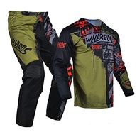 Conjunto de calça de jérsei juvenil para crianças, MX Motocross, roupa de corrida, off-road, MTB, quadriciclo, motocicleta, meninos e meninas - imagem 3