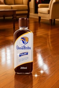 Óleo de Peroba Premium - Limpador e Lustrador para Móveis e Pisos de Madeira | 200mL - imagem 3