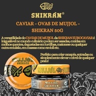 Caviar Preto Ovas de Mujjol Shikran Eurocaviar Pote 50g - imagem 2