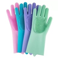 Luva de limpeza em Silicone Multiuso - Louças, Pets, Carro (Sortida) - imagem 1