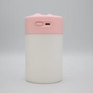 Umidificador Aromatizador de Ar USB Rosa - Mini Difusor de Névoa Fria com Luz LED para Escritório e Quarto - imagem 2