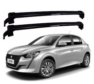 Rack de Teto Eqmax New Wave Preto para Peugeot 208 Hatch 2020-2024 - imagem 1