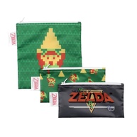 Bumkins Nintendo - Sacos Reutilizáveis Impermeáveis com Tema Zelda | Bolsas de Lanche Laváveis para Crianças e Adultos - imagem 1
