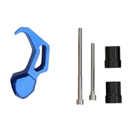 Gancho NITAGO para Moto e Bicicleta: Suporte Resistente e Fácil Instalação em Liga de Alumínio - Azul - imagem 1