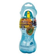 Nûby Copo com Canudo 300 ml – Verde Água | Prático, Ergonômico e à Prova de Vazamentos - imagem 5