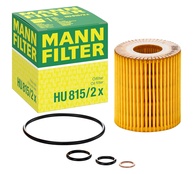 Filtro de Óleo MANN-FILTER HU815/2X: Proteção Superior para seu BMW - imagem 1