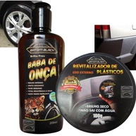 Kit Essencial: Pretinho Baba de Onça + Revitalizador Plásticos - Brilho e Proteção Duradoura - imagem 1