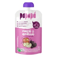 Kit 2X: Papinha Orgânica de Maçã e Ameixa Papapá 100g - imagem 2