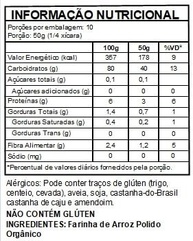 Farinha De Arroz Polido Orgânica 500g - OSM - imagem 3