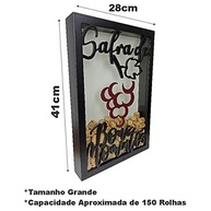 Quadro Porta Rolhas de Vinho Safra de Bons Momentos 150 - Organize sua Adega com Estilo - imagem 4